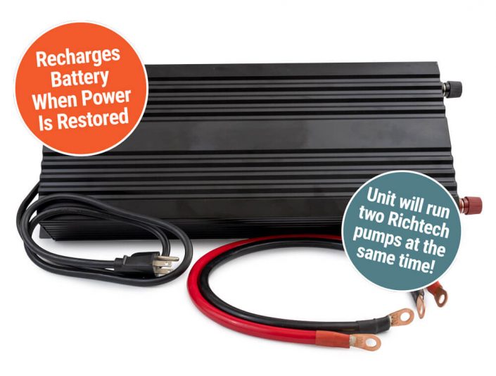 Primary Sump Pump Backup Power System Richtech Industries