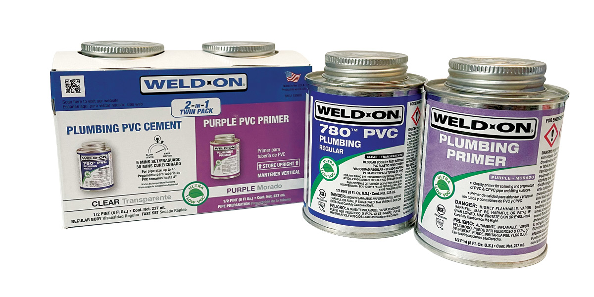 WeldOn® PVC Cement and Primer Richtech Industries